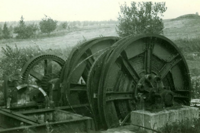 Těžní stroj dolu Mauritius (rok 1963)